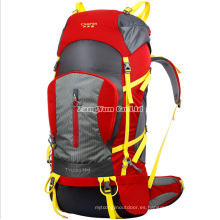 Packsack de alta calidad, mochila de senderismo para acampar al aire libre